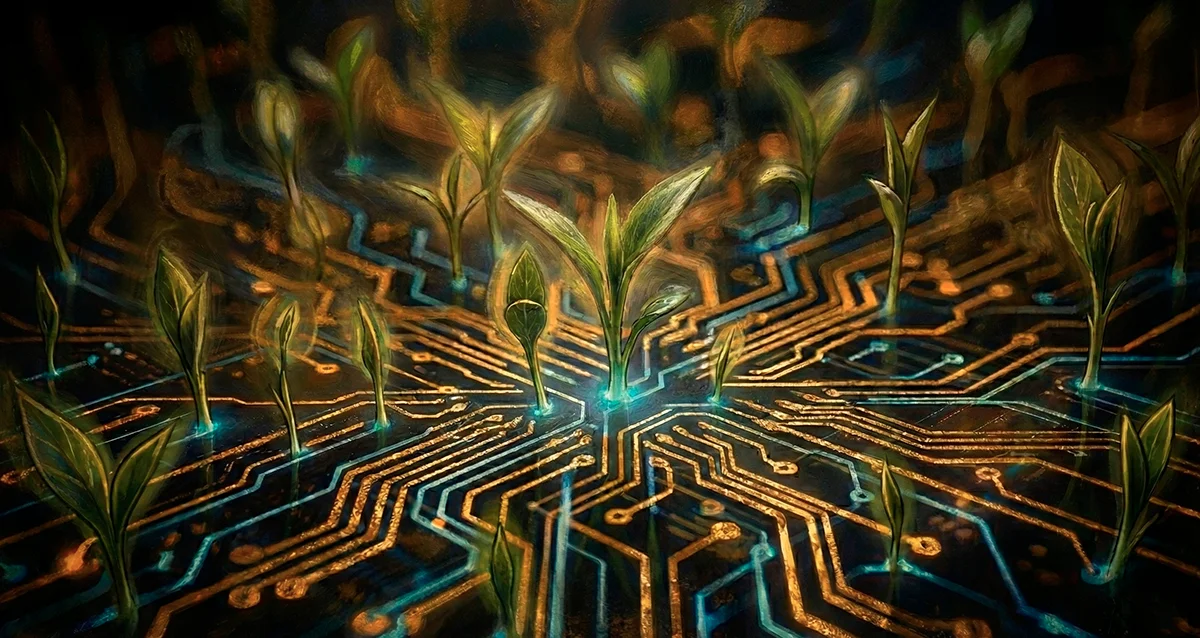 A modern benediction in the age of AI dawning